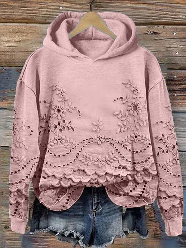 Emily™ Sudadera Vintage Impresa