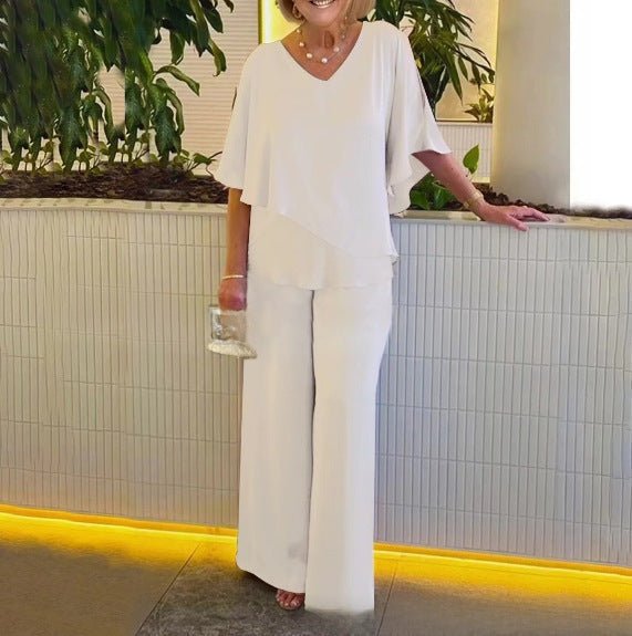 Martha | Conjunto de Pierna Ancha para Mujeres Sin Esfuerzo
