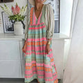 Neve | Vestido Suelto Vibrante