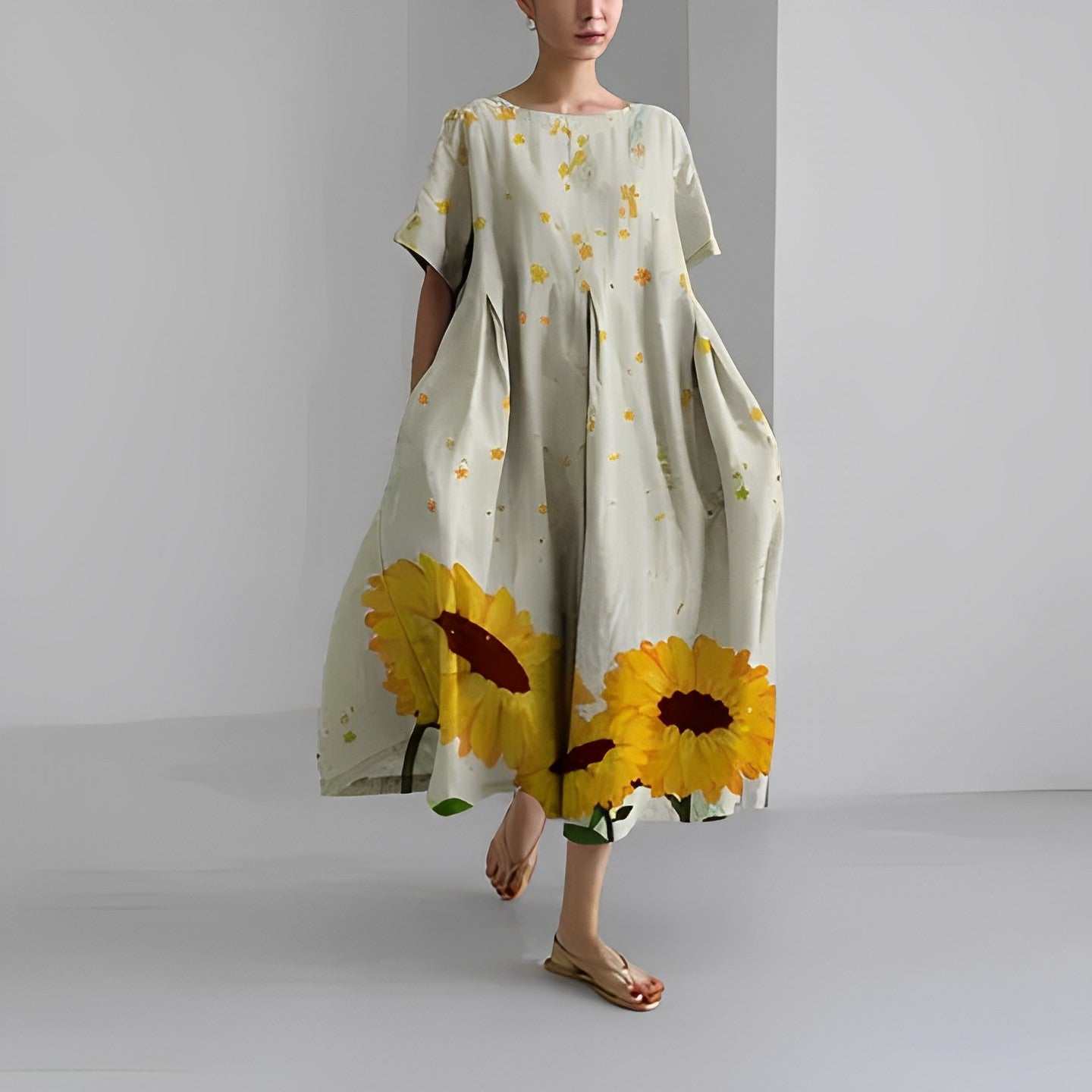 Mackenna | Vestido Floral Audaz