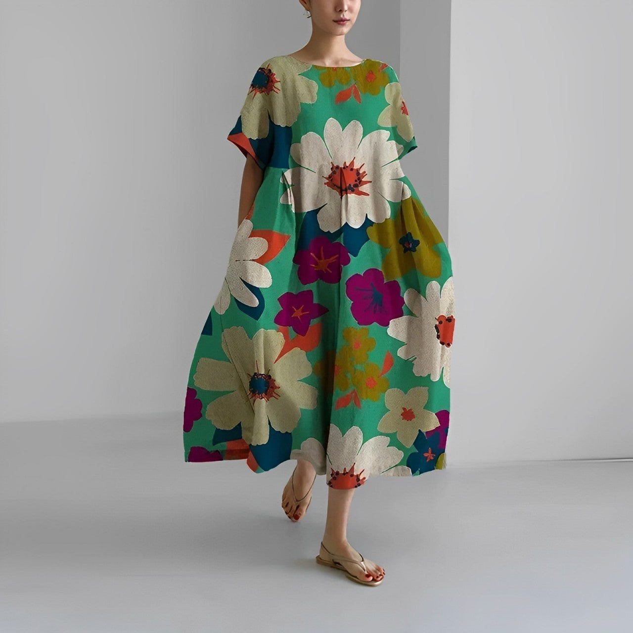 Mackenna | Vestido Floral Audaz