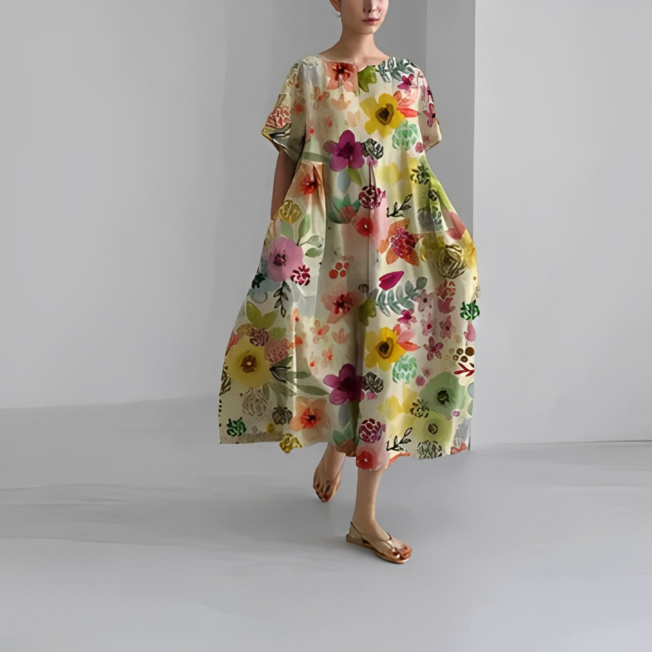 Mackenna | Vestido Floral Audaz
