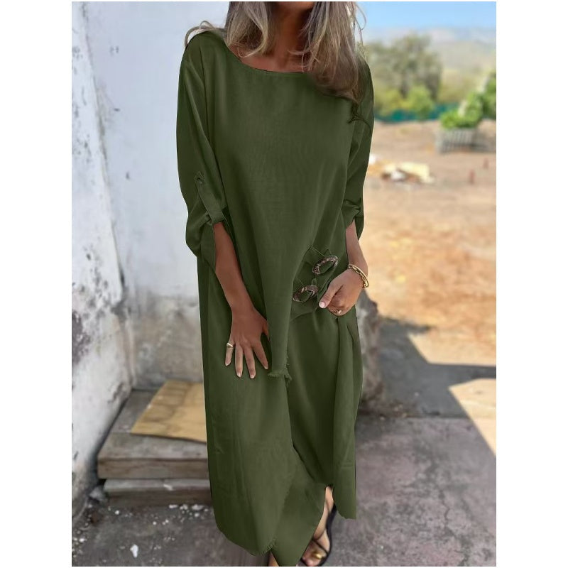 Fallon | Conjunto de Vestido de Dos Piezas Relajado