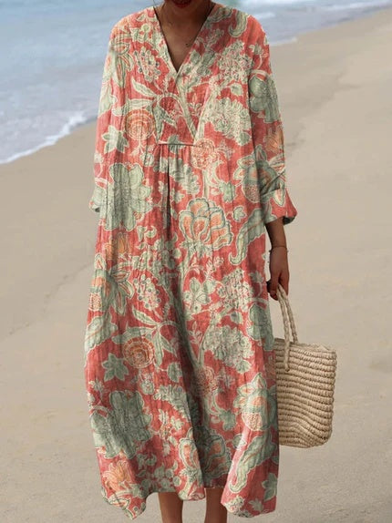 Briseis | Vestido Floral Vintage